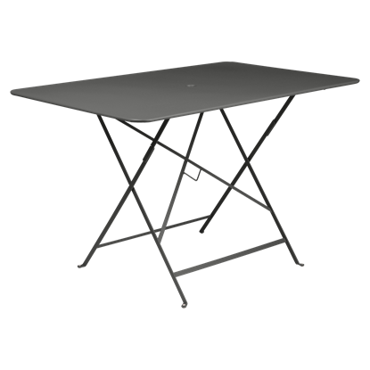 Skládací stolek BISTRO 117x77 cm - Liquorice (černá, jemná struktura)_0