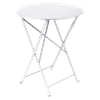 Skládací stolek BISTRO P.60 cm - Cotton white (jemná struktura)_0