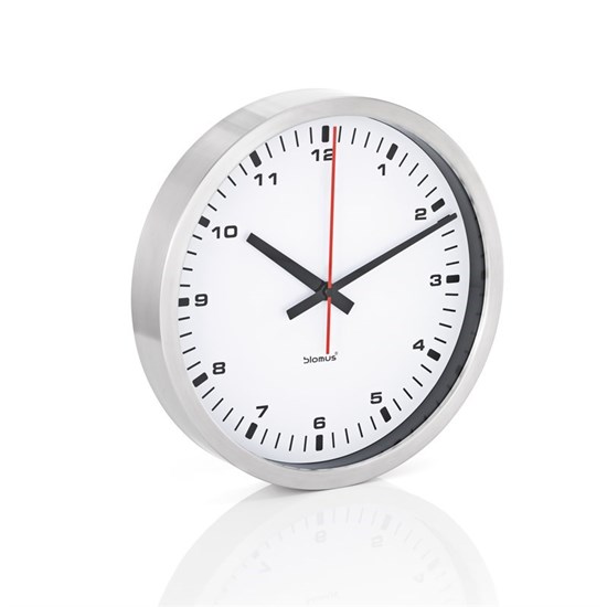 Nástěnné hodiny ERA 40 cm bílé_0