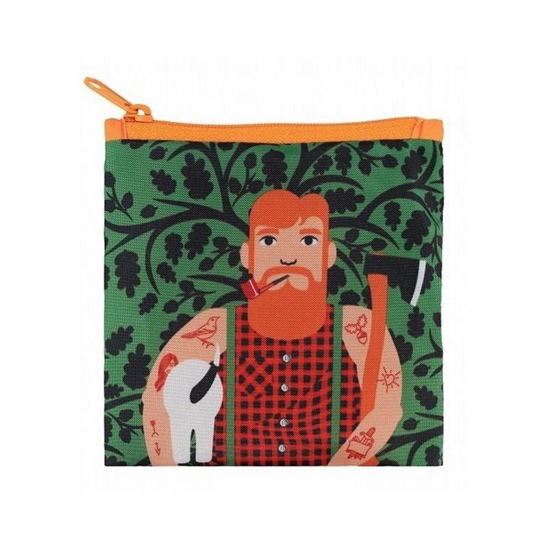 Skládací nákupní taška LOQI - COOL PEOPL_1