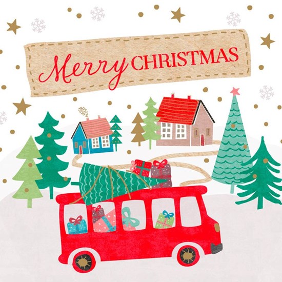 Malé vánoční přání 8x8cm s obálkou_0