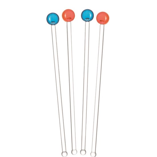 Míchátka oranžová/modrá SET/4 ks_0