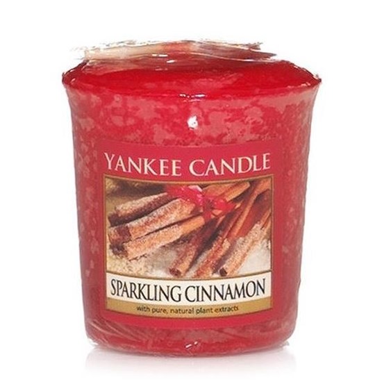 Vonná svíčka votivní Sparkling Cinnamon_0