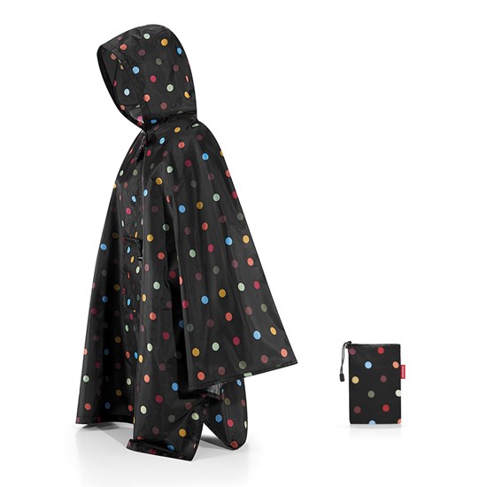 Skládací pláštěnka Mini Maxi Poncho dots_4
