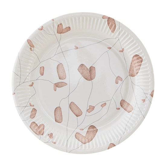 Papírový talíř FLOWER 23cm SET/12ks_2