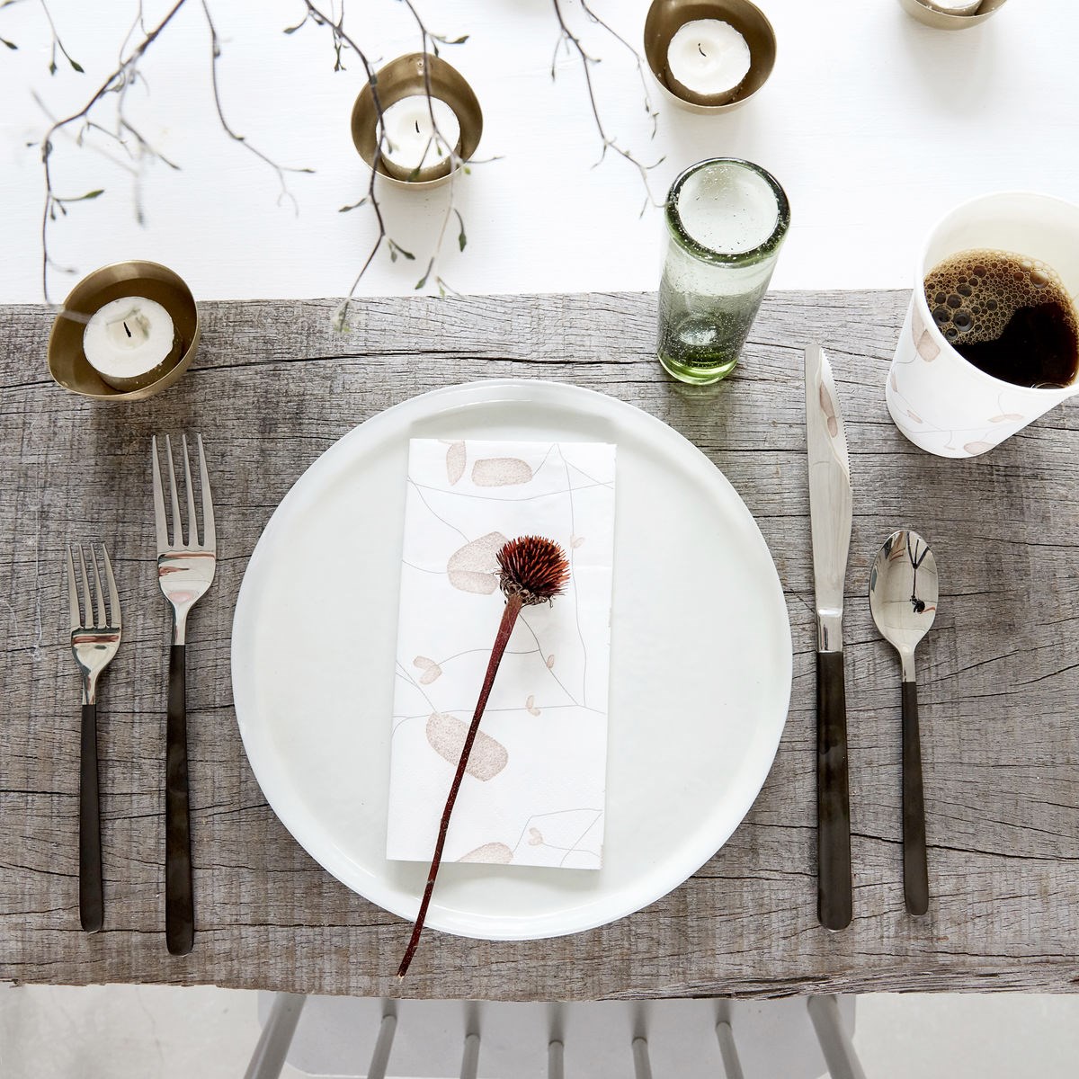 Papírový pohárek FLOWER 9cm SET/12ks_2