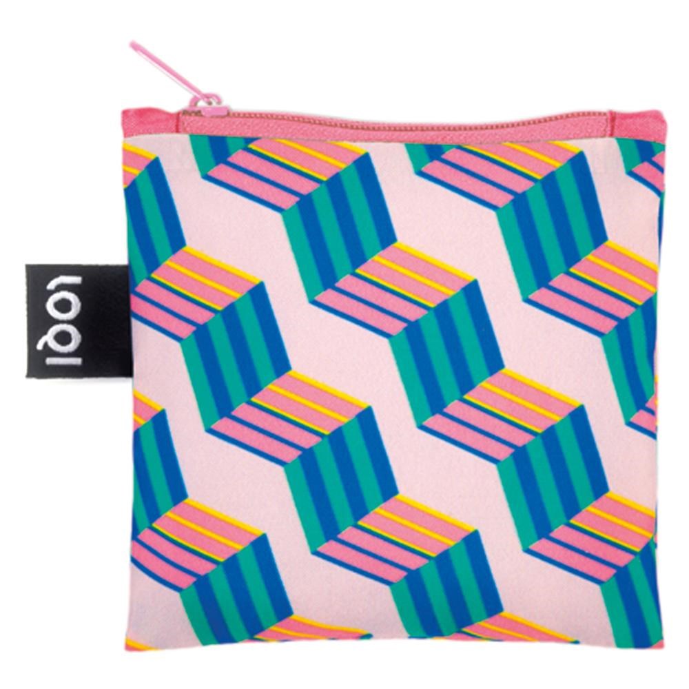 Skládací nákupní taška LOQI - GEOMETRIC_0