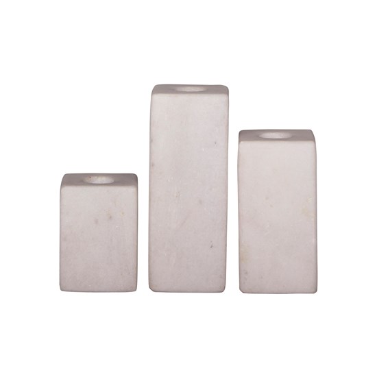 Svícen na dlouhou svíčku MARBLE SET/3_0