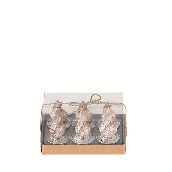 Svíčka čajová RABBIT SET/6ks_0