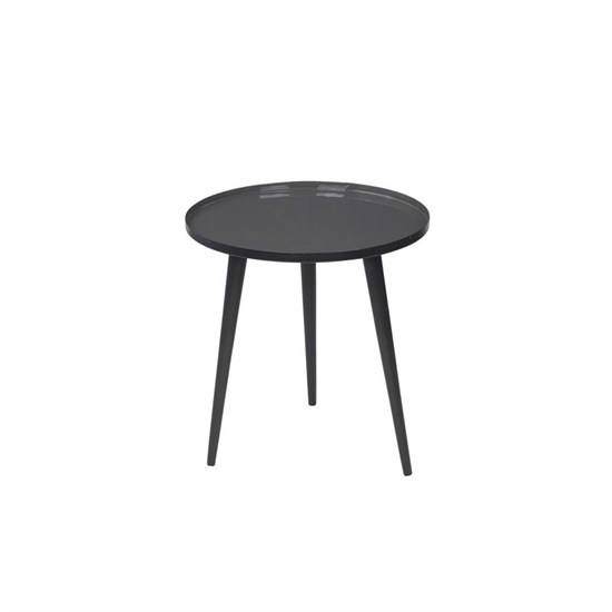 Stolek JELVA 35 cm tmavě šedý_0