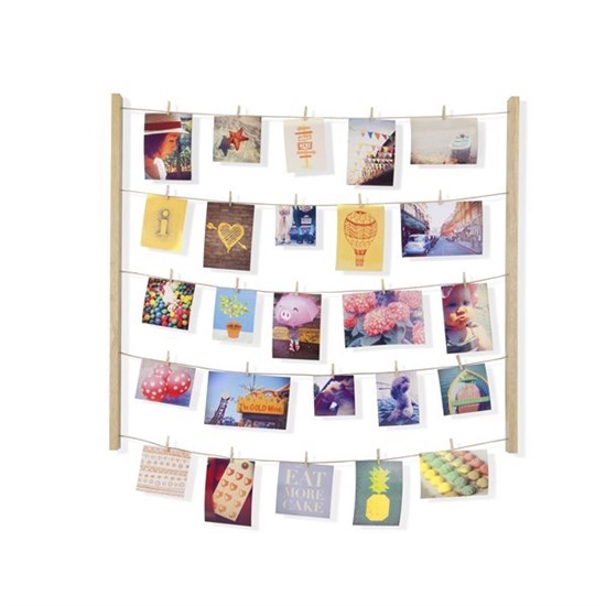 Nástěnný držák foto HANGIT přírodní_0