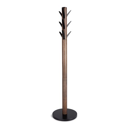 Věšák FLAPPER 165x57 cm ořech/černá_0