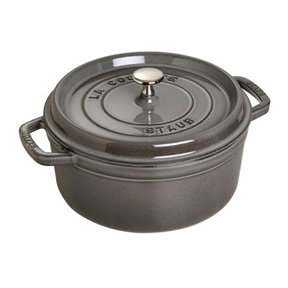 Hrnec kulatý 24 cm šedý_0