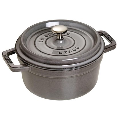 Hrnec kulatý 22 cm šedý_0