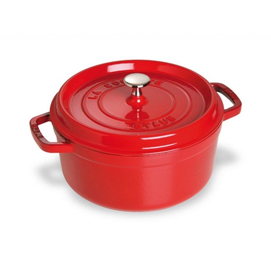 Hrnec STAUB  kulatý 26cm červený 5,2l_6