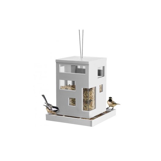 Krmítko pro ptáky BIRD CAFE bílé_0