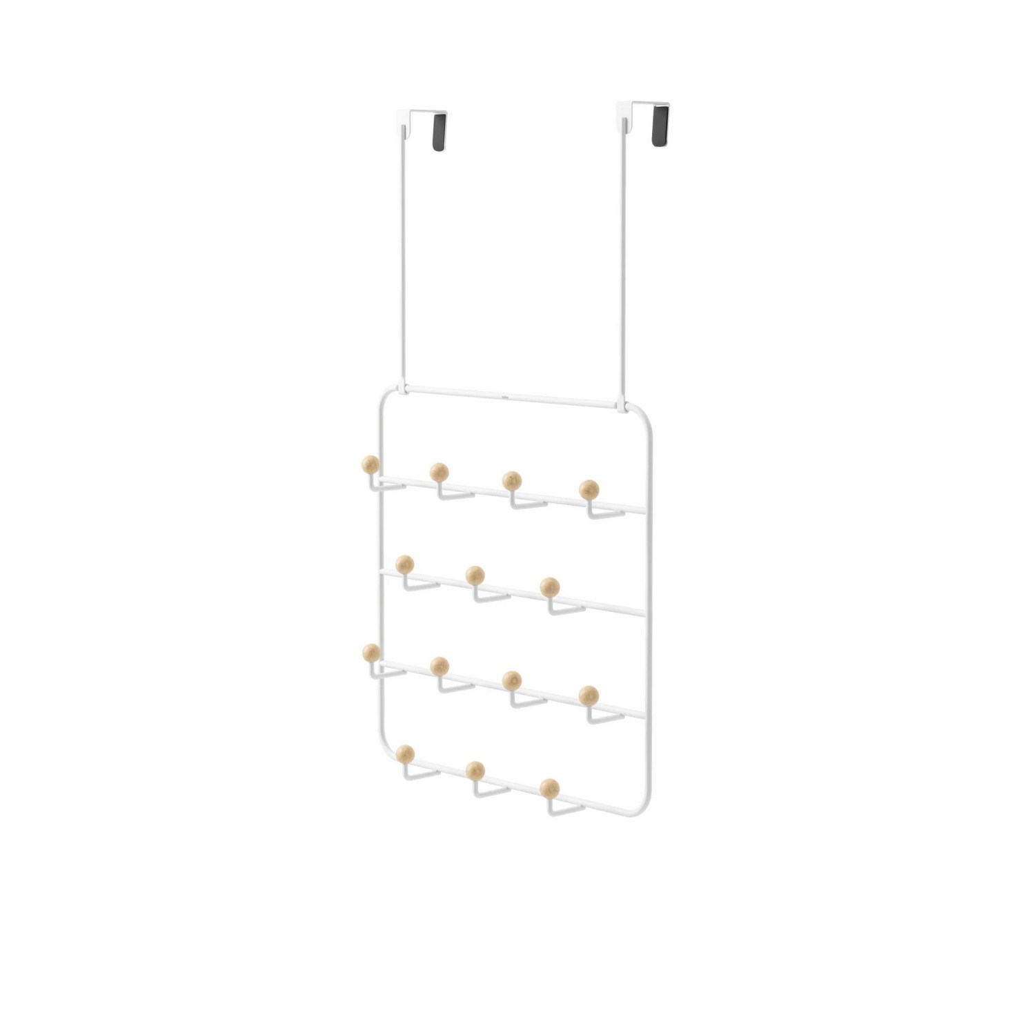 Věšák na zeď/dveře ESTIQUE - bílý_2