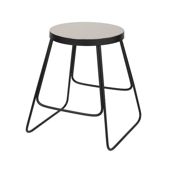 Stolička TRICIA šedá 45cm_0