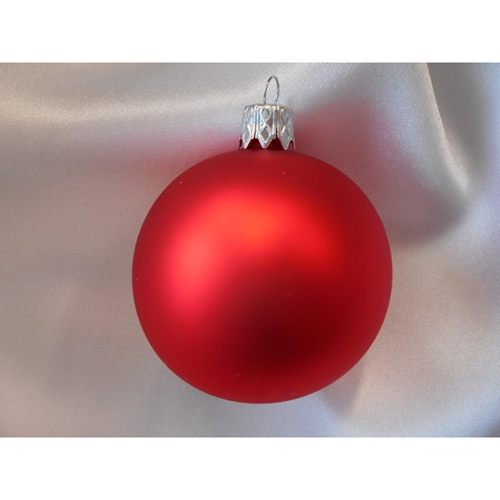 Vánoční koule 7 cm - mat SET/6ks_0