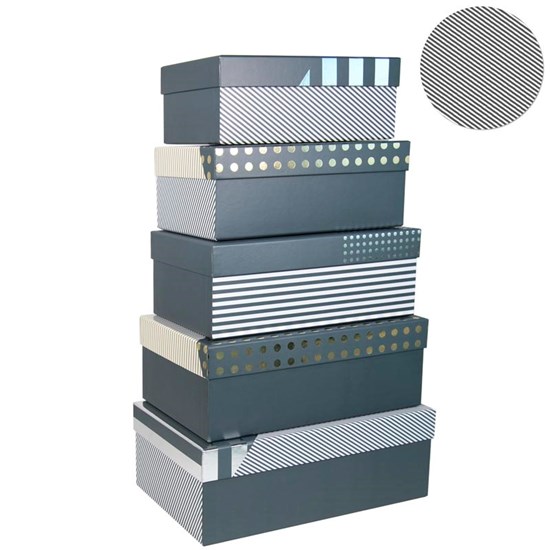 Dárková krabice kvadratická 5 dr Satz-Bl_0