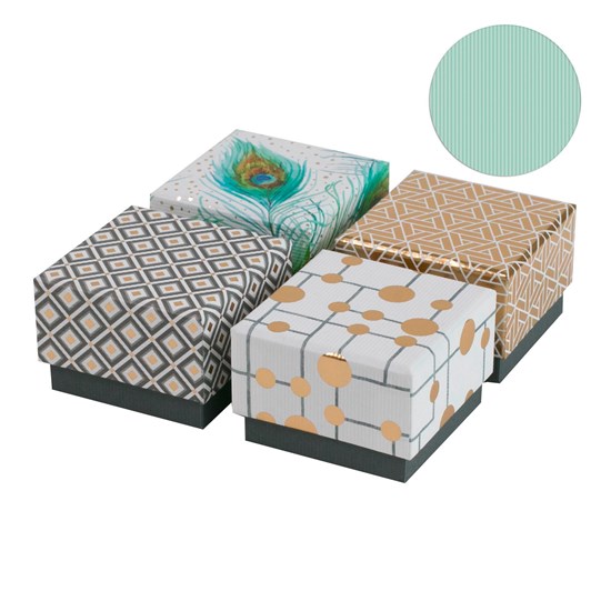 Dárková krabička 6x6x4 cm 4dr. cena za kus_0