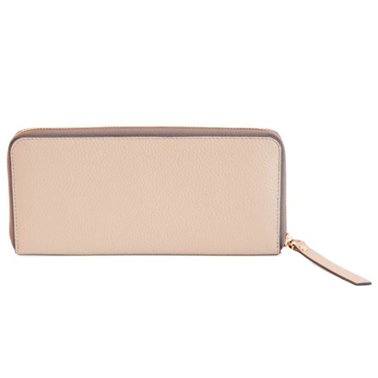 Kožená paněženka 9x20cm sand_1