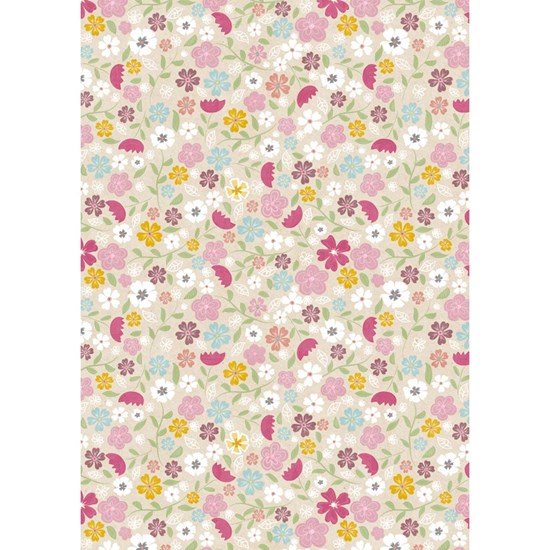 Balicí papír arch 70x100cm-Blümchen_0