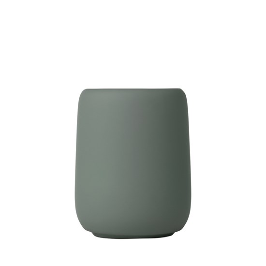 Pohárek na kartáček SONO šedozelený_0