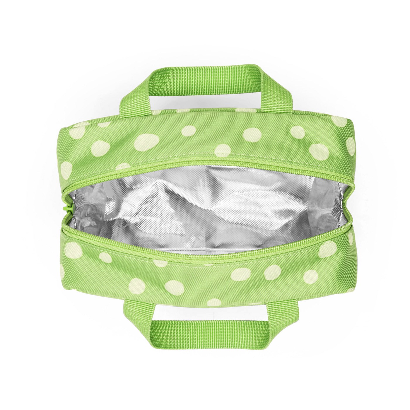 Termotaška na oběd FOODBOX S spots green_0