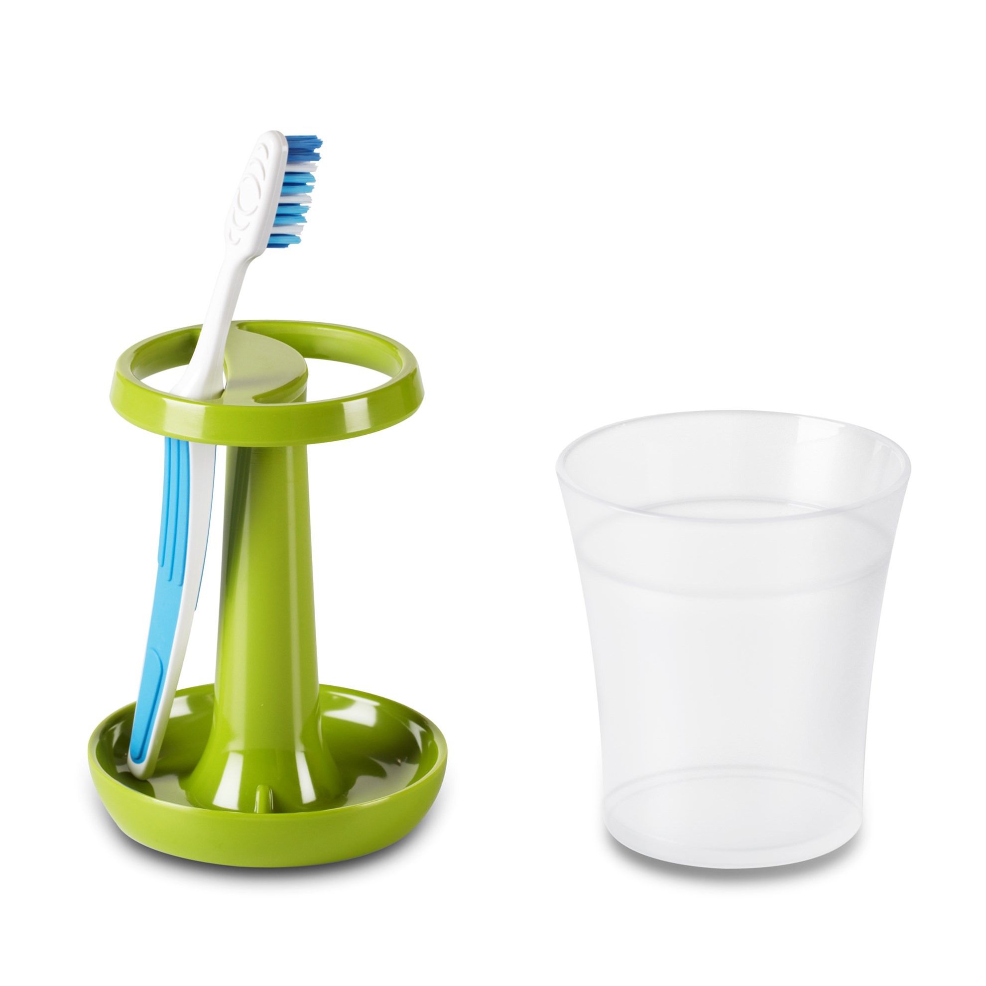 Držák na kartáček+kelímek BRINSE avokádo_0