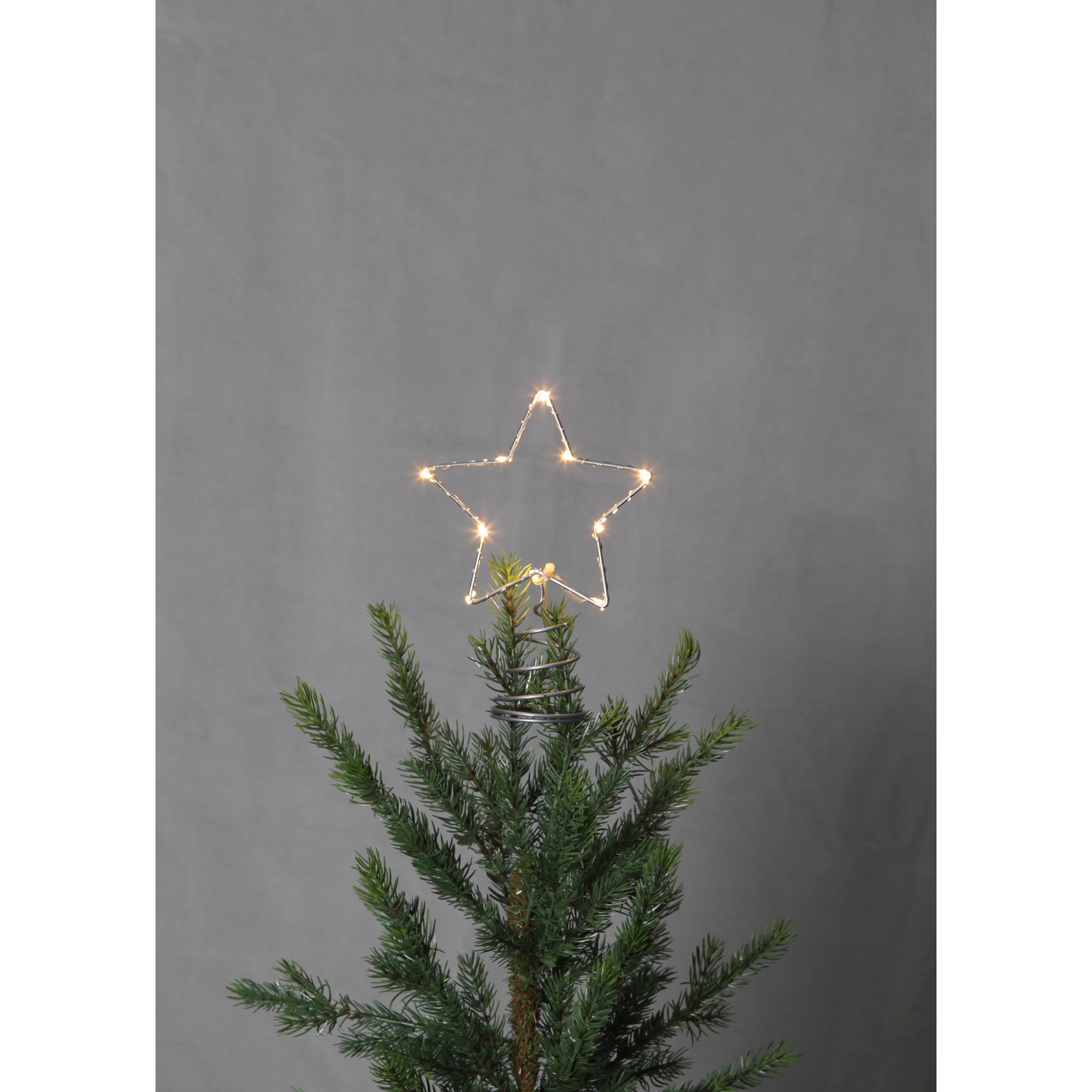 LED hvězda TOPSY na špičku stromku 20 cm_0