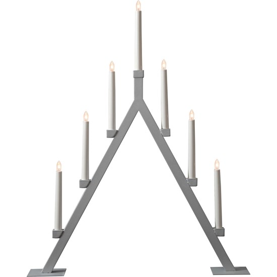 Okenní svícen vnitřní OLIVER šedý_0