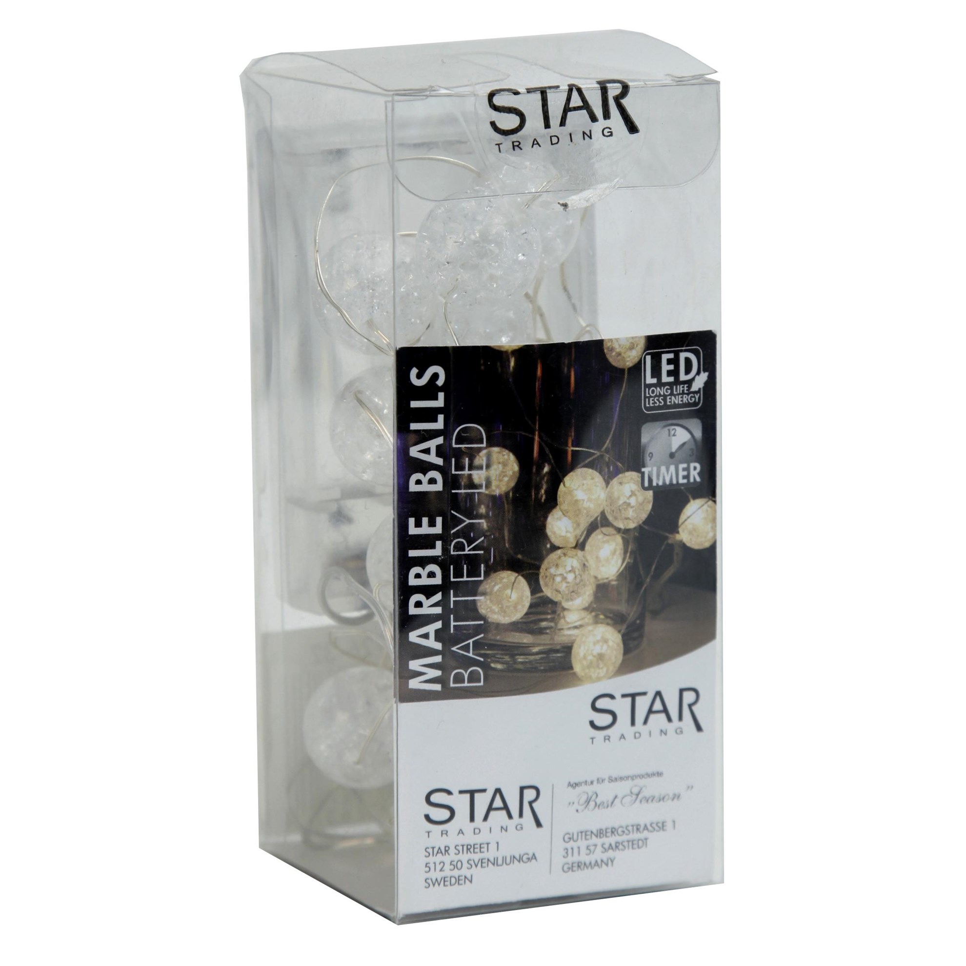 Světelný řetěz "Marble balls" 15x LED_1