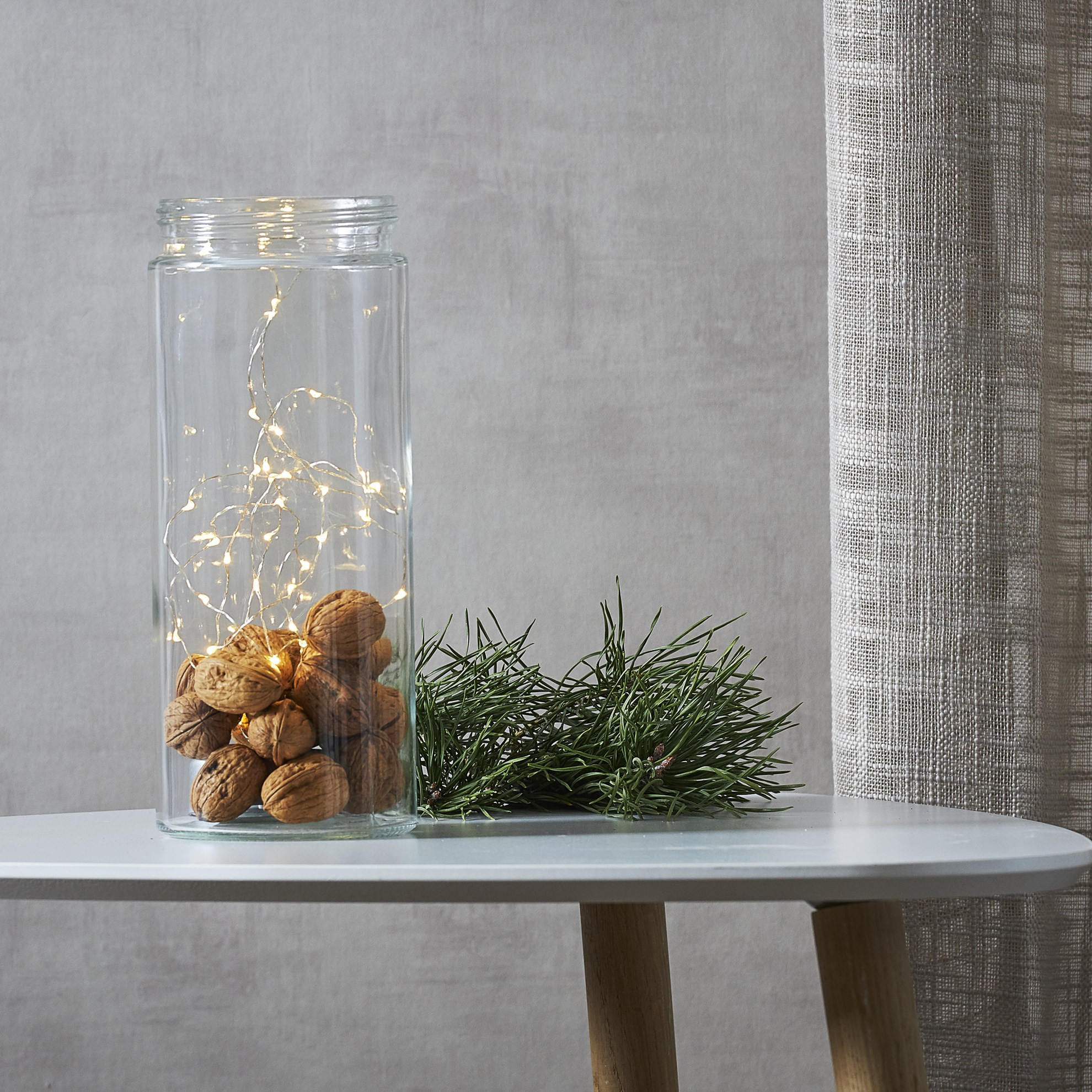 Světelný řetěz DEW DROP 40x LED 2 m stříbrný_0