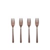 Dezertní vidlička Broste HUNE hnědá SET/4ks_0