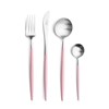 Sada příborů GOA - 24ks - pink_0