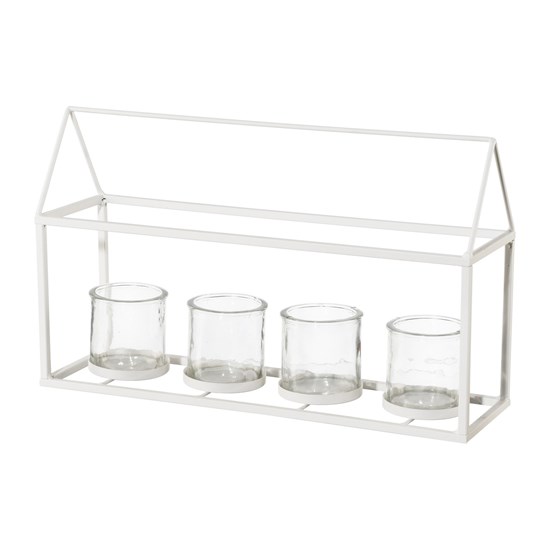 Kovový svíce na 4 svíčky DOMEČEK_0