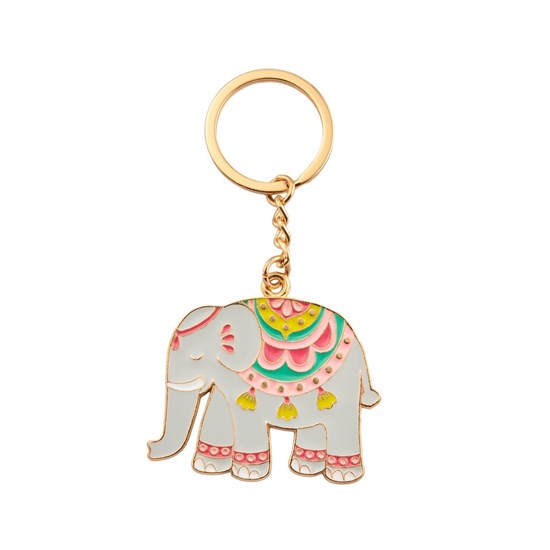 Přívěsek na klíče Mandala Elephant_0