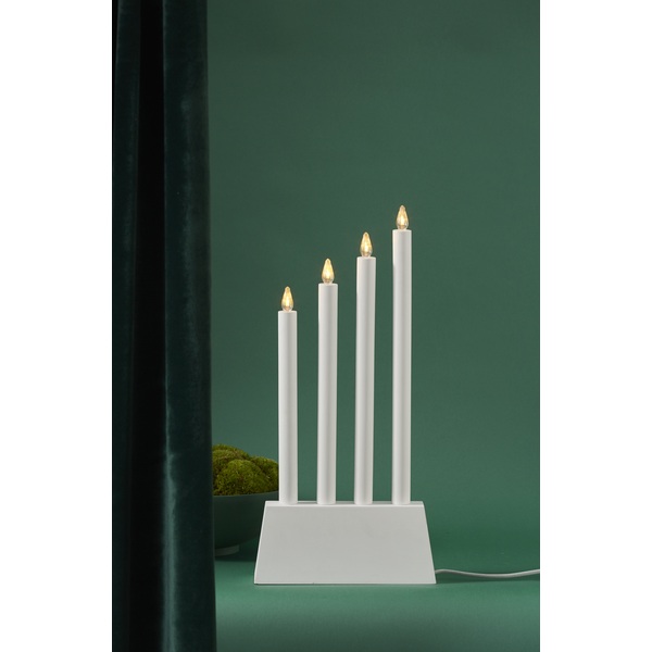 LED-okenní svícen QUATTRO 55 cm bílý_1