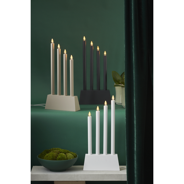 LED-okenní svícen QUATTRO 55 cm bílý_2