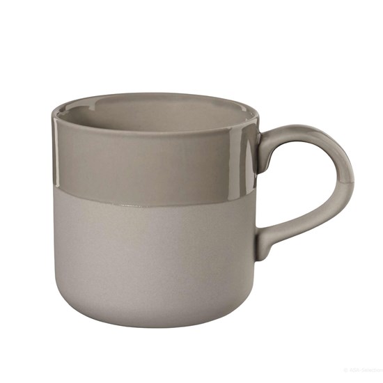 Hrnek s uchem NOVA 250 ml světle šedý_1