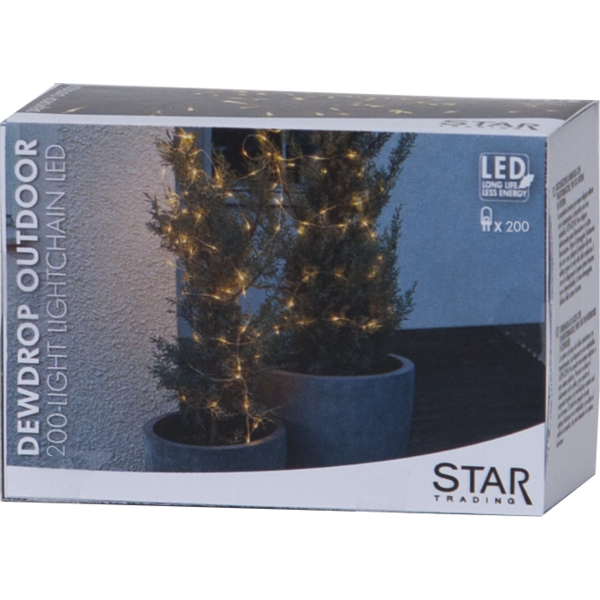 Venkovní světelný řetěz STRING 200x LED_2