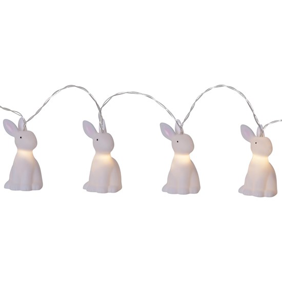 LED-světelná dekorace zajíček 10 světel_0