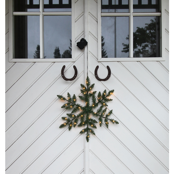 Venkovní LED-vločka z jedlových větviček_0