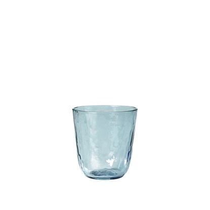Sklenice Broste HAMMERED 250ml modrá_0