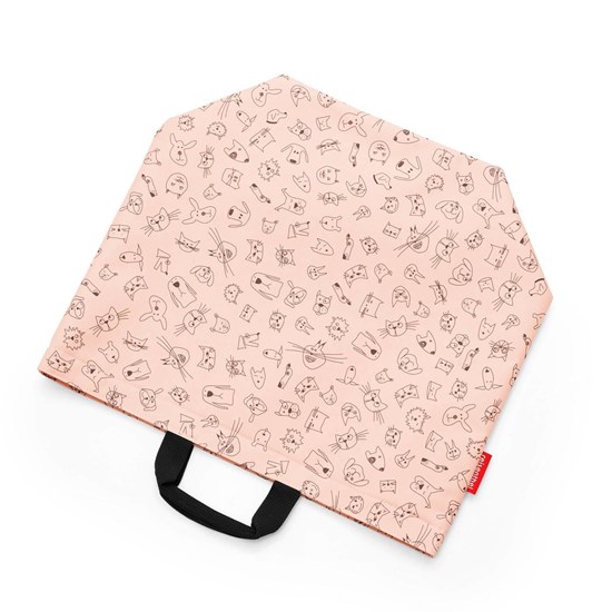 Taška na hračky Storagesac kids cats and dogs rose_2