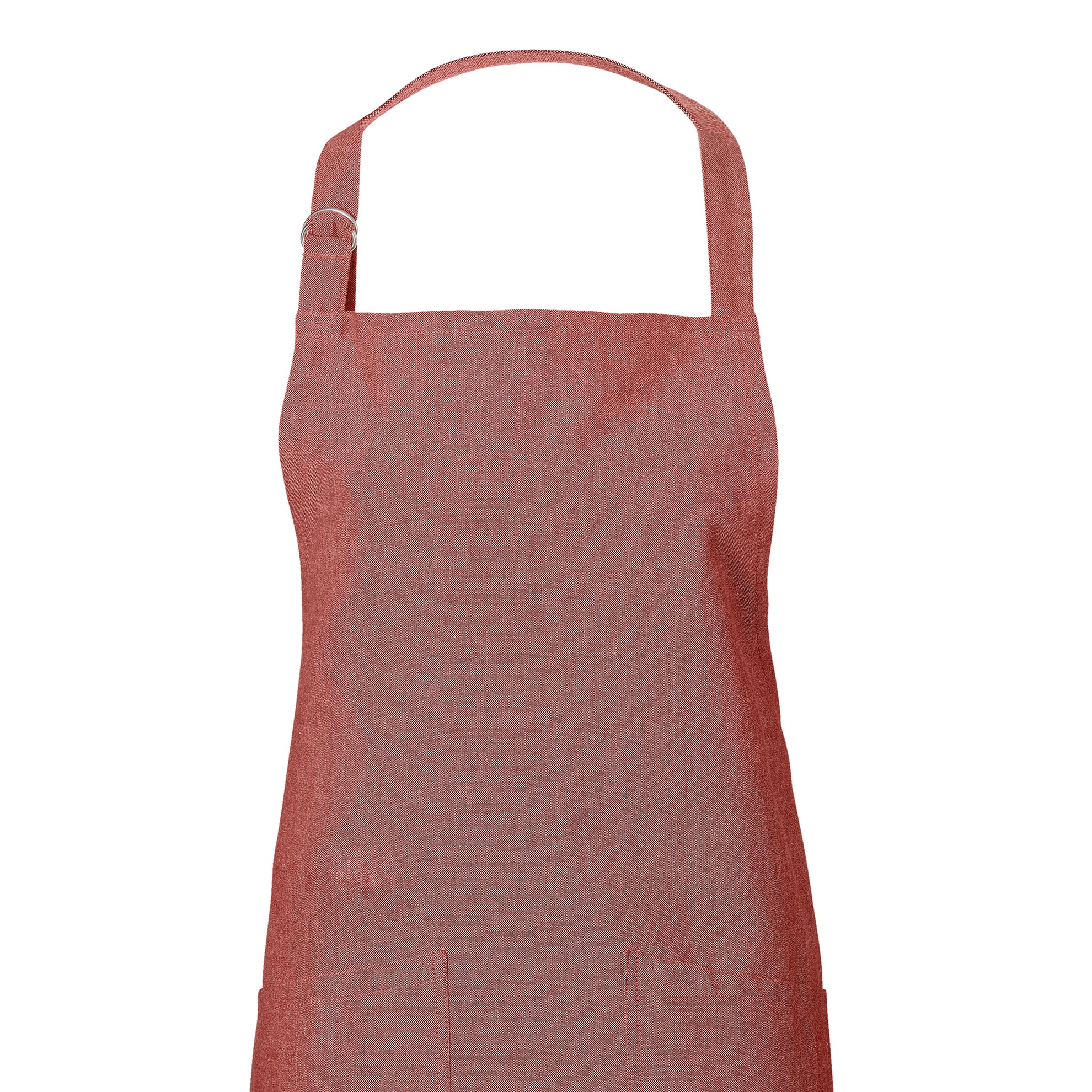 Zástěra s laclem 70x90 SARA červená_0