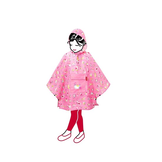 Skládací pláštěnka Mini Maxi Poncho M kids abc friends pink_1