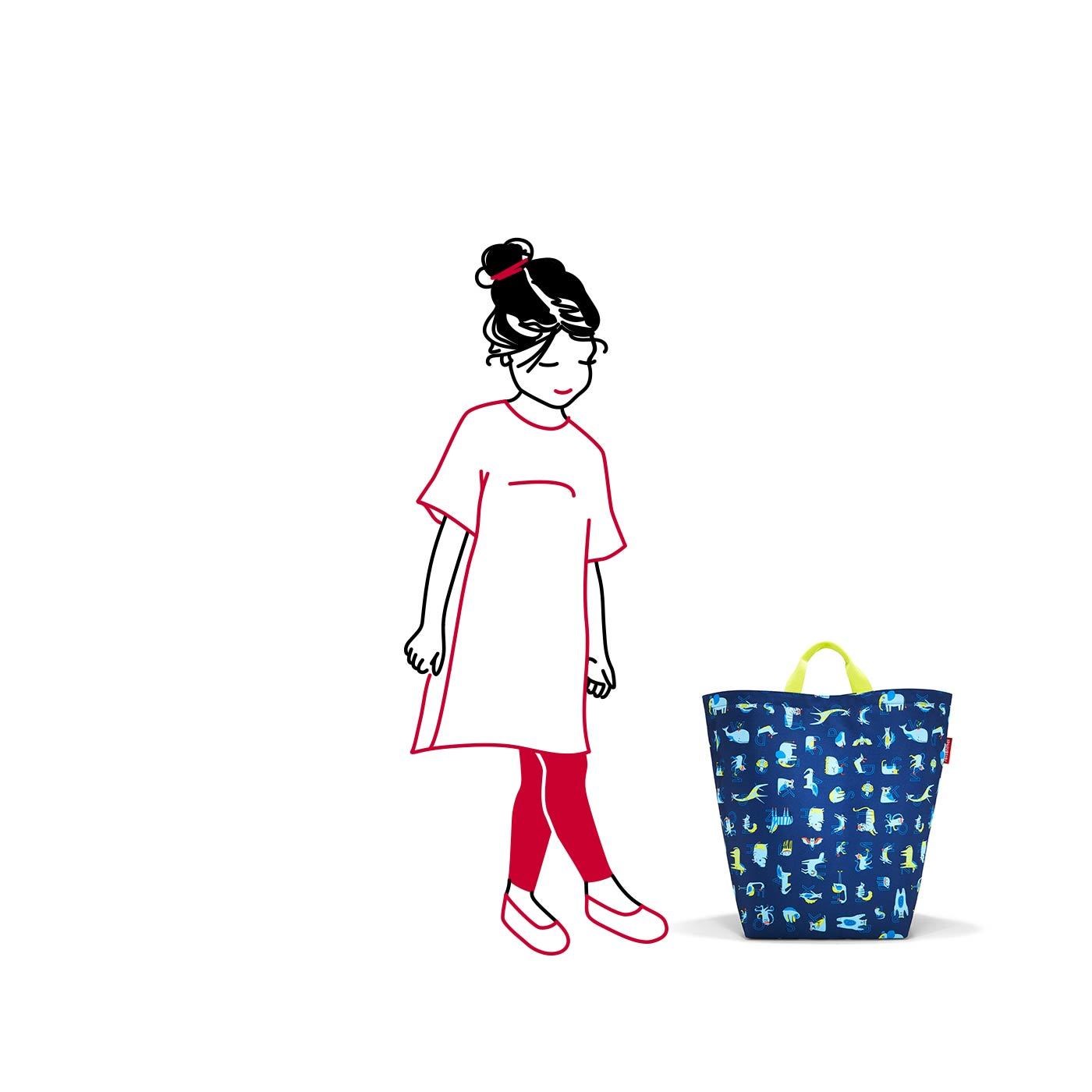 Taška na hračky Storagesac kids abc friends blue_0