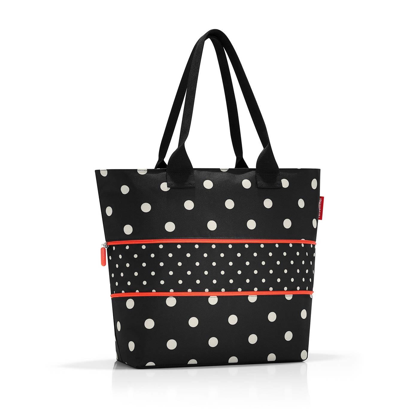 Chytrá taška přes rameno Shopper e1 mixed dots_0